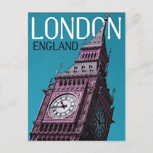 ロンドン・イングランド ポストカード (正面)