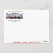 ロンドン・イングランド(英国)のシーン ポストカード (裏面)