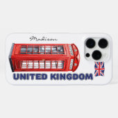 ロンドン イングランド iPhoneケース (裏面横)