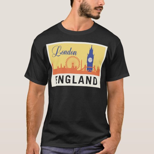ロンドン イングランド Tシャツ (正面)