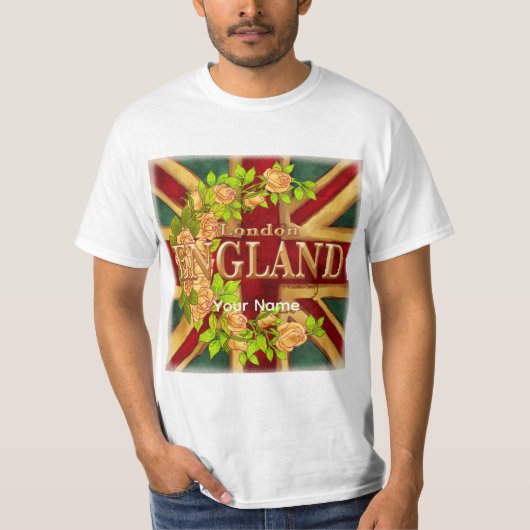 ロンドン イングランド Tシャツ (正面)