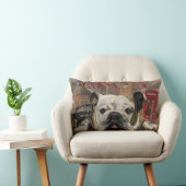 ロンドン・イングリッシュ・ブルドッグ ランバークッション (椅子)