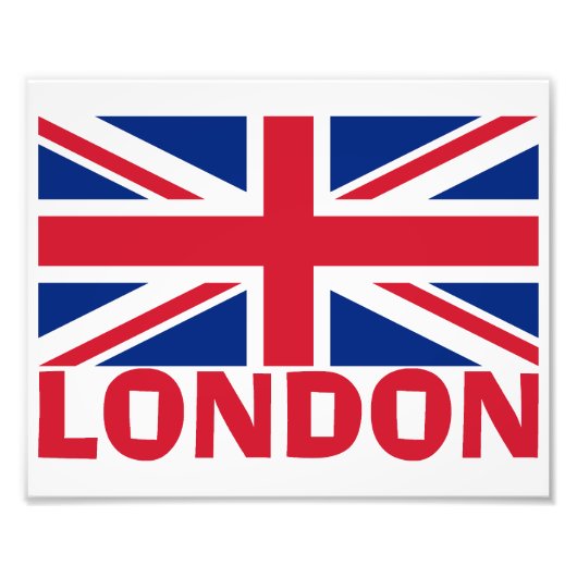 ロンドン・イン・レッド フォトプリント            (正面)