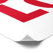 ロンドン・イン・レッド ポスター (角)