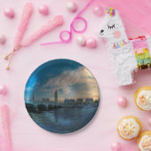 ロンドン・ウェストミンスター市街の写真ボール ペーパープレート (パーティー)