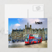 ロンドン,ウェストミンスター市 ポストカード (正面/裏面)