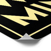 ロンドン・ウェストミンスター・イングランド・アート・デコ・レトロ・ポスター ポスター (角)