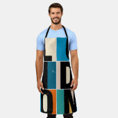 ロンドン エプロン (着用した状態)