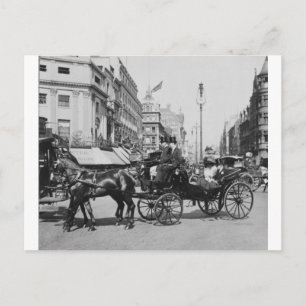 ロンドン オックスフォード通り 1904年 イギリス ポストカード