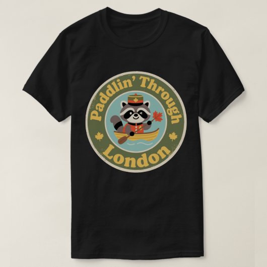 ロンドン オンタリオ アウトドア Tシャツ (デザイン正面)