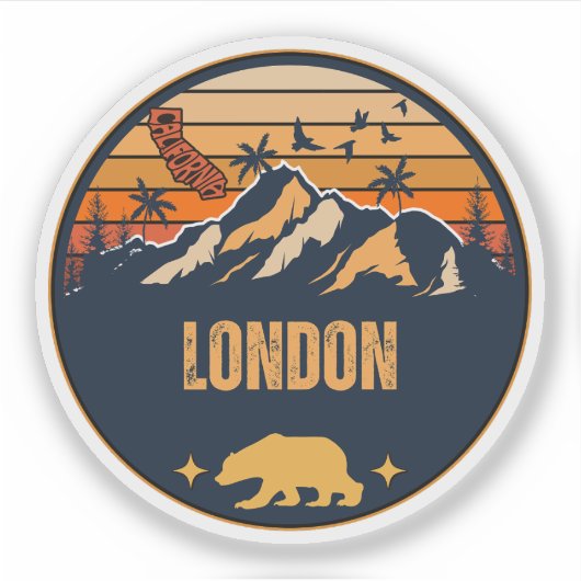 ロンドン、カリフォルニア シール (正面)