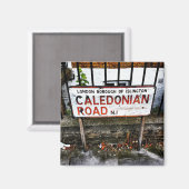 ロンドン – カレドニアロード マグネット (正面/裏面)