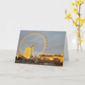 ロンドン カード (黄色い花)