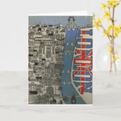 ロンドン カード (黄色い花)