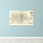 ロンドン キャンバスプリント (インサイチュ (ウッドフロア))