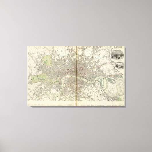ロンドン キャンバスプリント (正面)