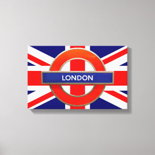 ロンドン キャンバスプリント
