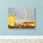 ロンドン キャンバスプリント (インサイチュ (ウッドフロア))