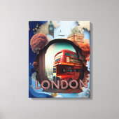 ロンドン キャンバスプリント (正面)