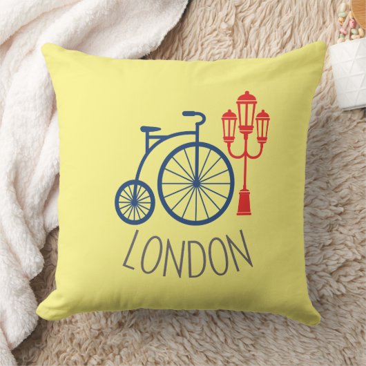 ロンドン クッション (ブランケット)