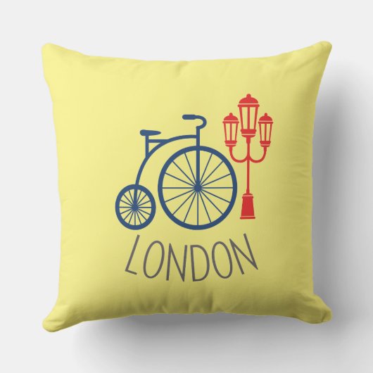 ロンドン クッション (裏面)