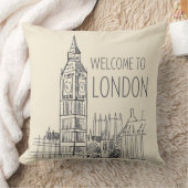 ロンドン クッション (ブランケット)