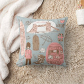 ロンドン クッション (ブランケット)