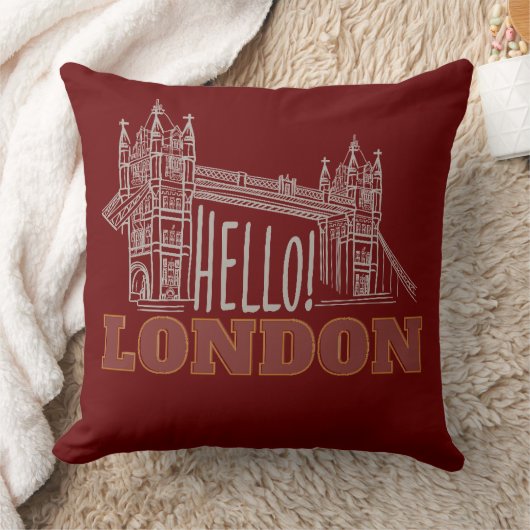 ロンドン クッション (ブランケット)