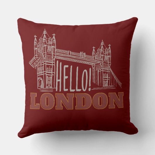ロンドン クッション (裏面)