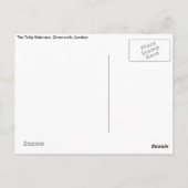 ロンドン、グリニッジのチューリップ階段 ポストカード (裏面)