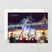 ロンドン – コヴェントガーデン シーズンポストカード (正面/裏面)