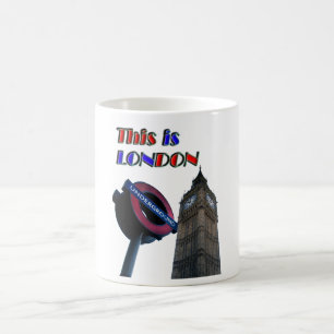 ロンドン コーヒーマグカップ