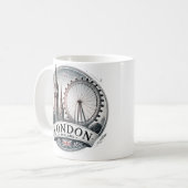 ロンドン コーヒーマグカップ (正面左)