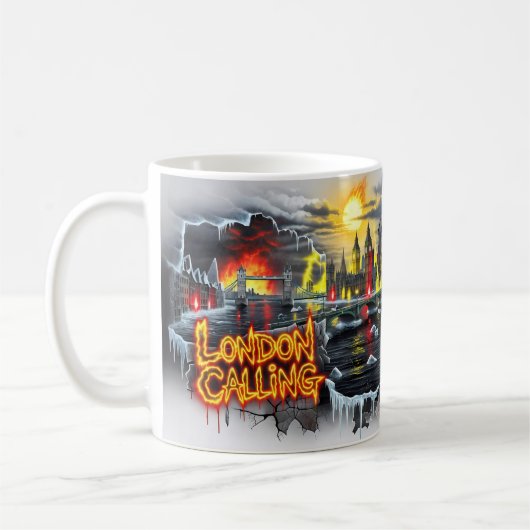 ロンドン・コーリング 火と氷のカオス アポカリプス マグ (左)