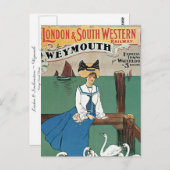 ロンドン&サウスウェスト～ワイマス ポストカード (正面/裏面)
