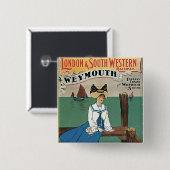ロンドン&サウスウェスト～ワイマス 缶バッジ (正面&裏面)