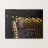 ロンドン,シェルトン通り,夜のクリスマスライト ジグソーパズル (横)