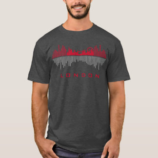 ロンドン・シティ・サウンド・ウェーブの少女 Tシャツ