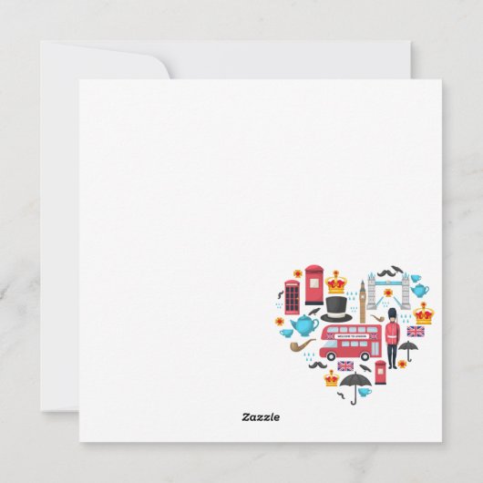 ロンドン シーズンカード (裏面)