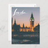 ロンドン シーズンポストカード (正面/裏面)