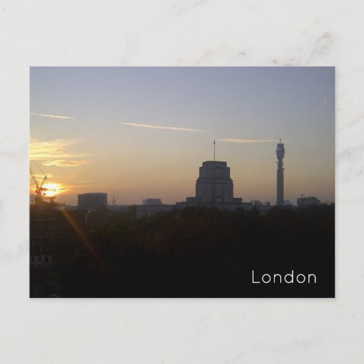 ロンドン シーズンポストカード (正面)