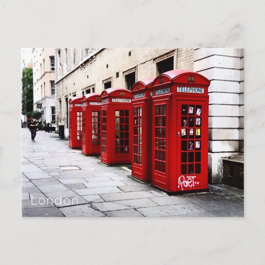 ロンドン シーズンポストカード (正面)