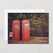 ロンドン シーズンポストカード (正面/裏面)