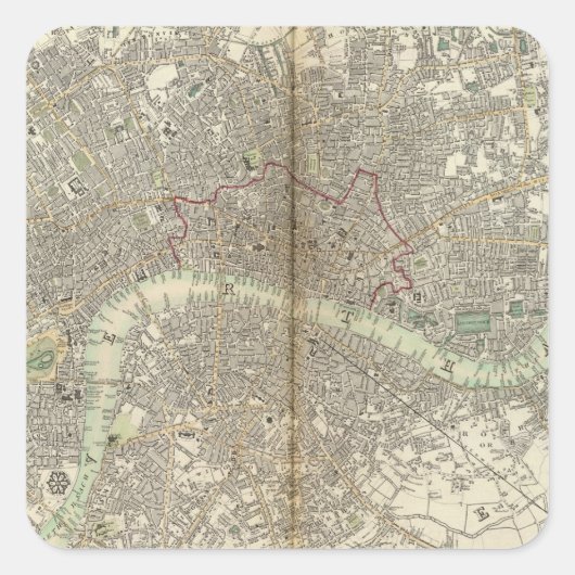 ロンドン スクエアシール (正面)