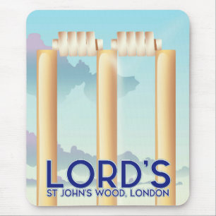 ロンドン セントジョンズウッド ローズクリケットグラウンド マウスパッド