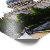 ロンドン，セントポールの南ビュー フォトプリント            (角)