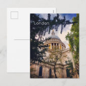 ロンドン – セントポール大聖堂 シーズンポストカード (正面/裏面)