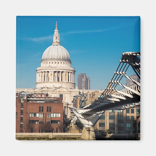 ロンドン セントポール大聖堂 冷蔵庫 マグネット (正面)