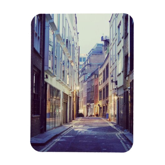 ロンドン・ソーホーの街の風景 マグネット (縦)