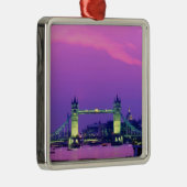 ロンドン、タワーブリッジ(英国) 2 メタルオーナメント (右)